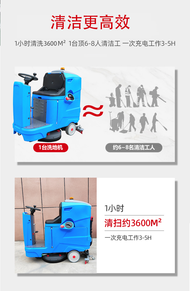 北碚驾驶式洗地机更适合用在高铁站
